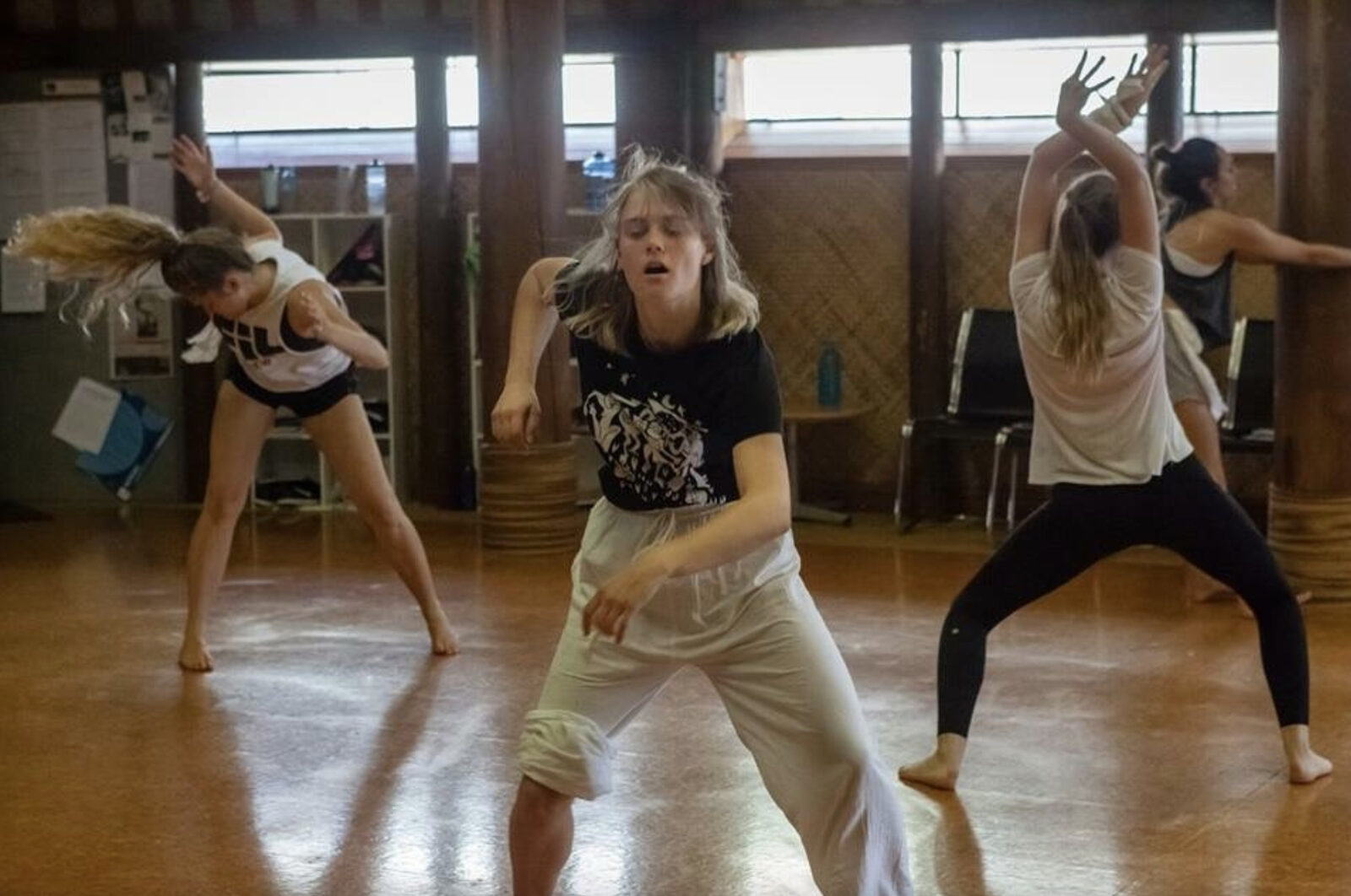 Dancing with abandon